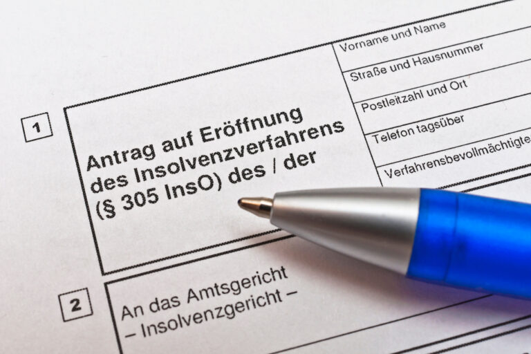 Insolvenzantrag-Mobile